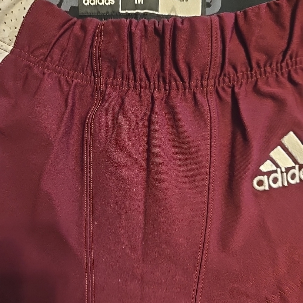 Adidas Kids Maroon Shorts